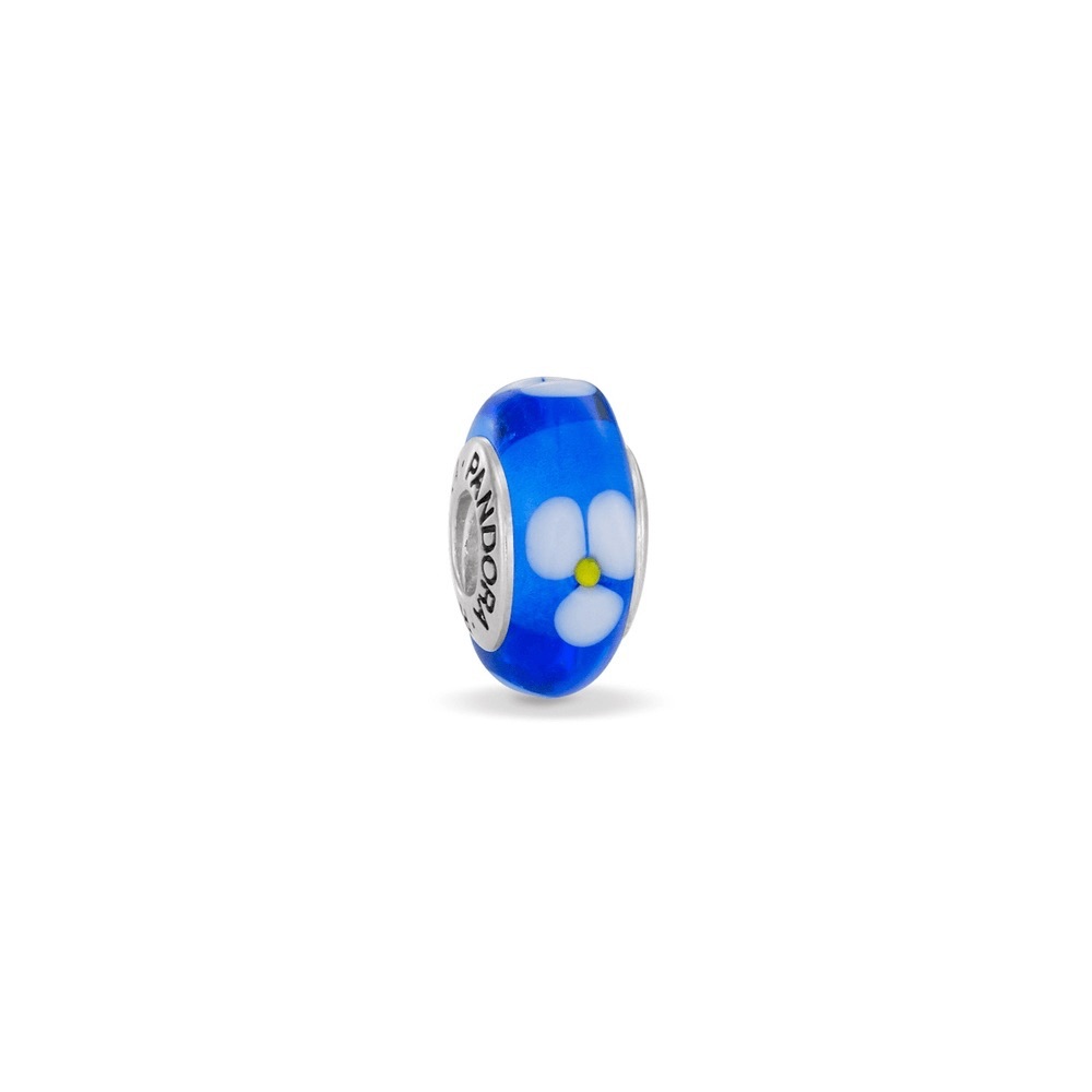 Blue Flower Pandora Charm